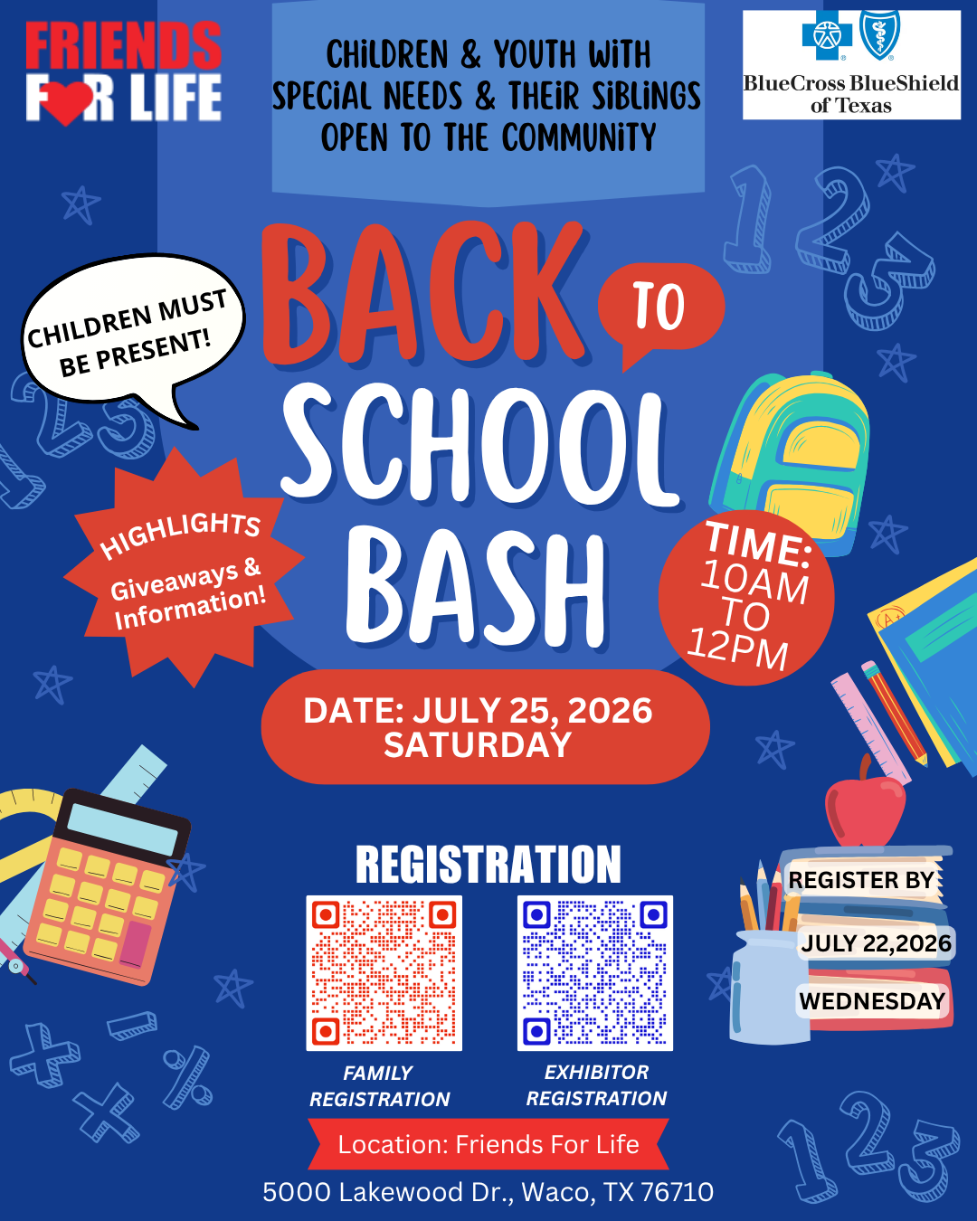 2026 Waco - Back to School Flyer